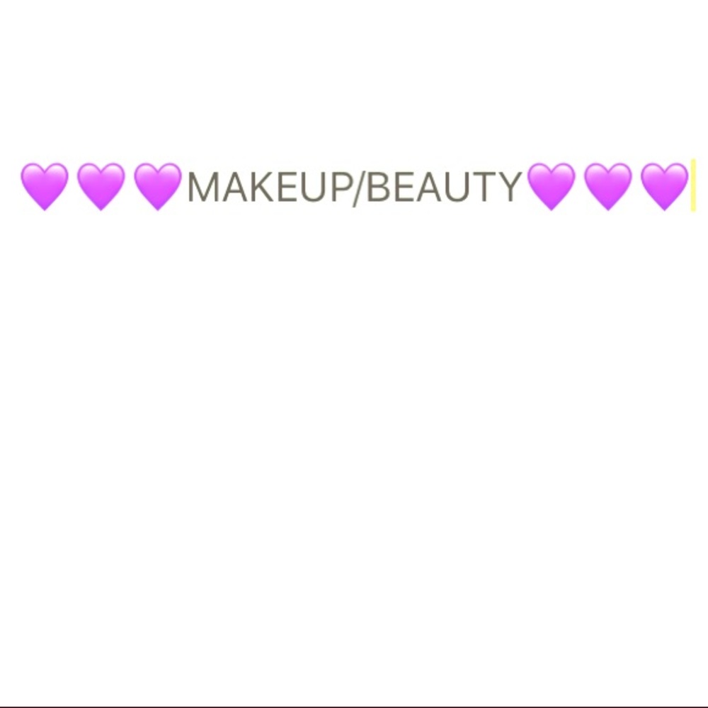 Makeup/accessories